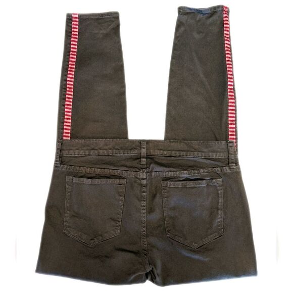 J. Crew Toothpick olive green khaki skinny ankle pants 29 - Picture 3 of 10